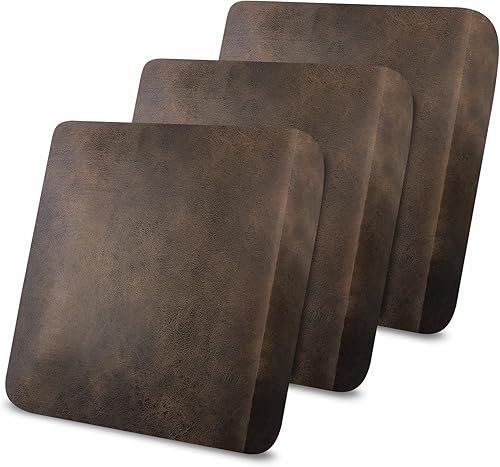 molasofa Fundas de cojín tipo cuero para sofá, juego de fundas protectoras de muebles para sillón seccional, sofá biplaza de tela de elastano