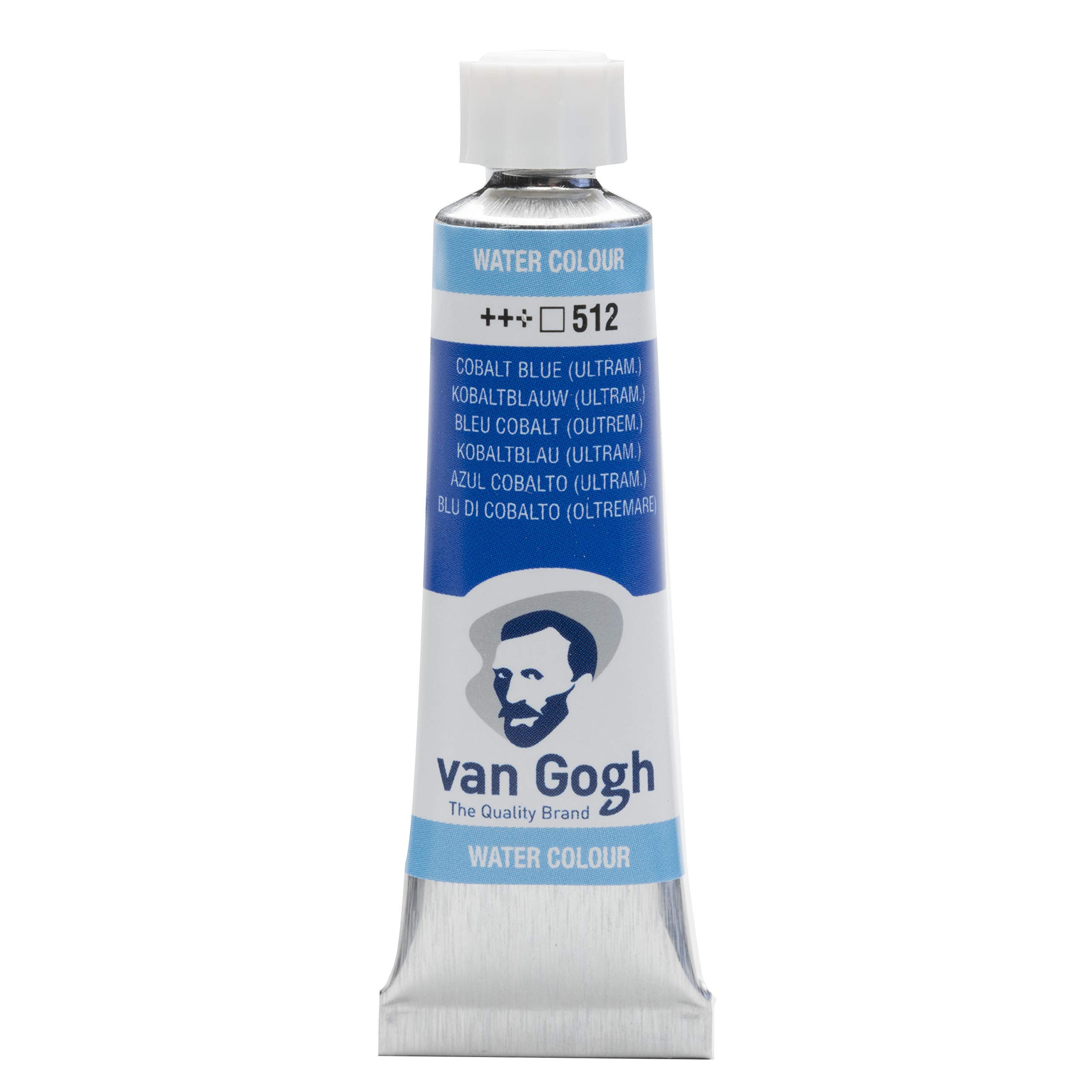 Van Gogh Watercolour Paint, 10ml Tube, Cobalt Blue Ultramarine 512