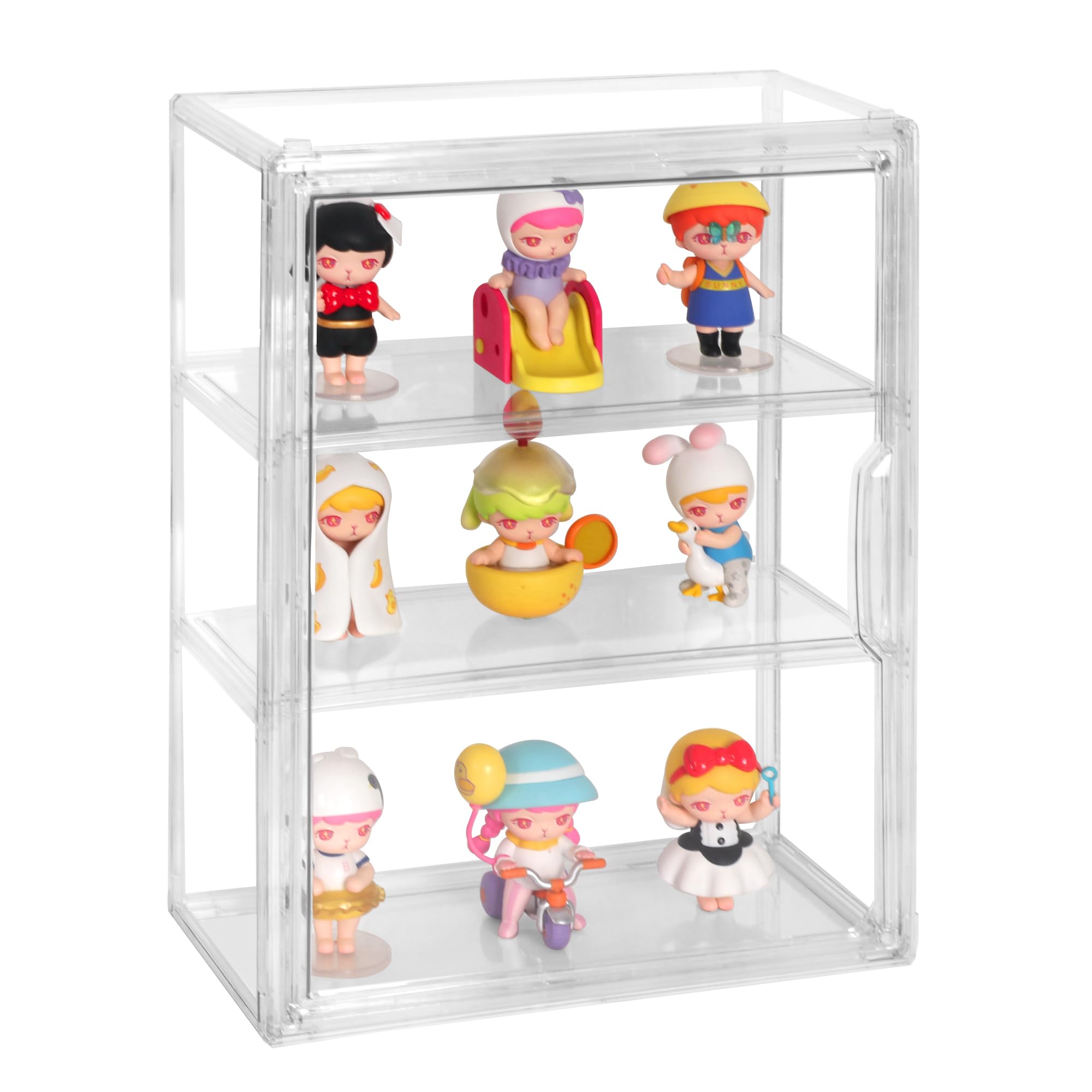Amazon.co.jp: Cutora フィギュア用アクリルディスプレイケース、3段