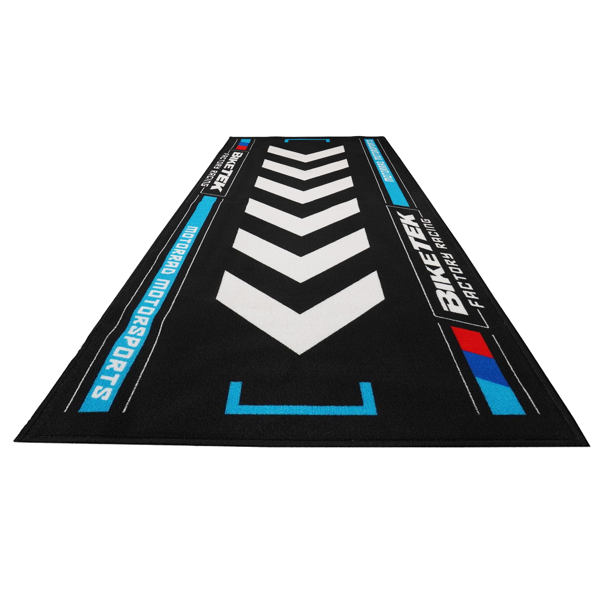 BIKETEK Motorrad Series 7 - Tappetino per officina, officina, garage, 190 x 80 cm, adatto per BMW