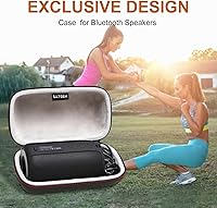 Vista 7 de LTGEM - Funda de altavoz compatible con MusiBaby M68/Deeyaple IP67 impermeable/Zealot S32 altavoces Bluetooth para almacenamiento en el hogar