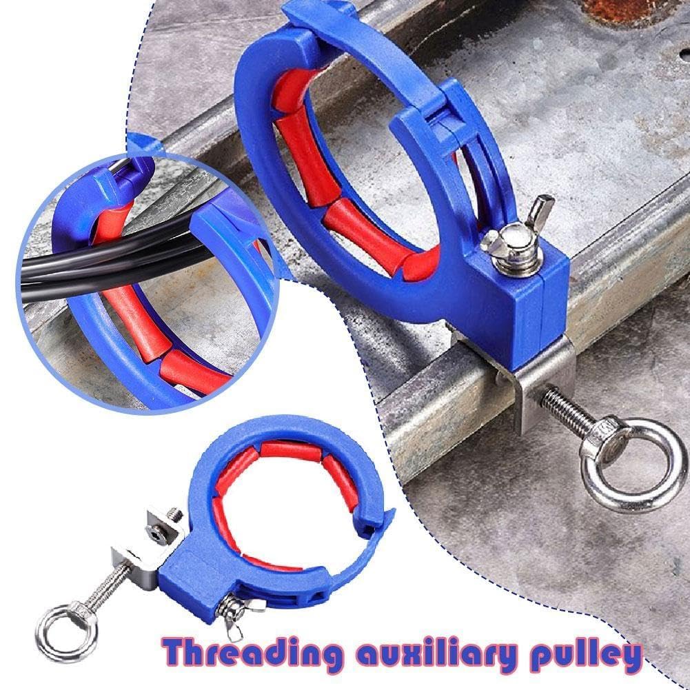 1Pc Verstelbare Kabel Tray Katrol Roller Kabel Leggen Roller Helper