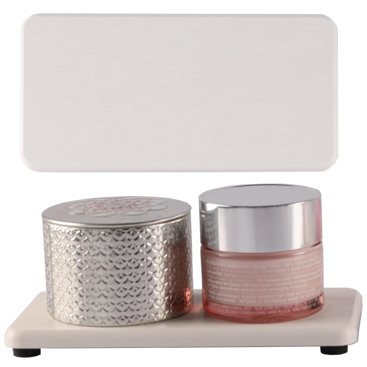 NiuYichee 2Pcs Stone Soap Tray Water Absorbent Diatomite Coaster for Sink