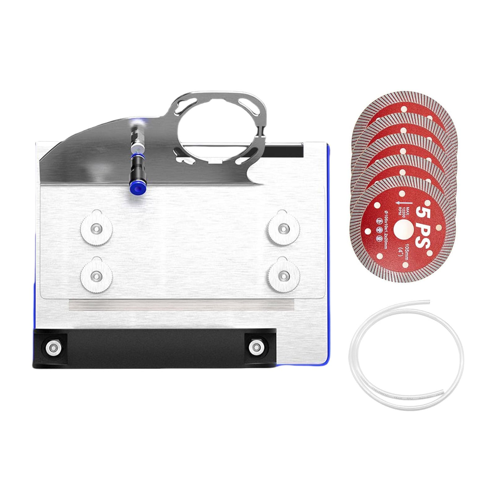 Support pour meuleuse d'angles, outil de chanfreinage de carrelage à 45 degrés, support de meuleuse d'angle pour coupe de chanfrein à 45 °, type 100 à 45 degrés