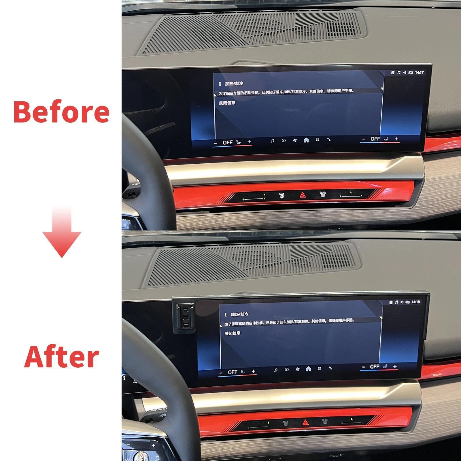 Uchwyt Samochodowy na Telefon dla BMW IX XM 2020-2025, uchwyt samochodowy na telefon komórkowy, ekran, stała podstawa, stojak na nawigację GPS (ładowanie)