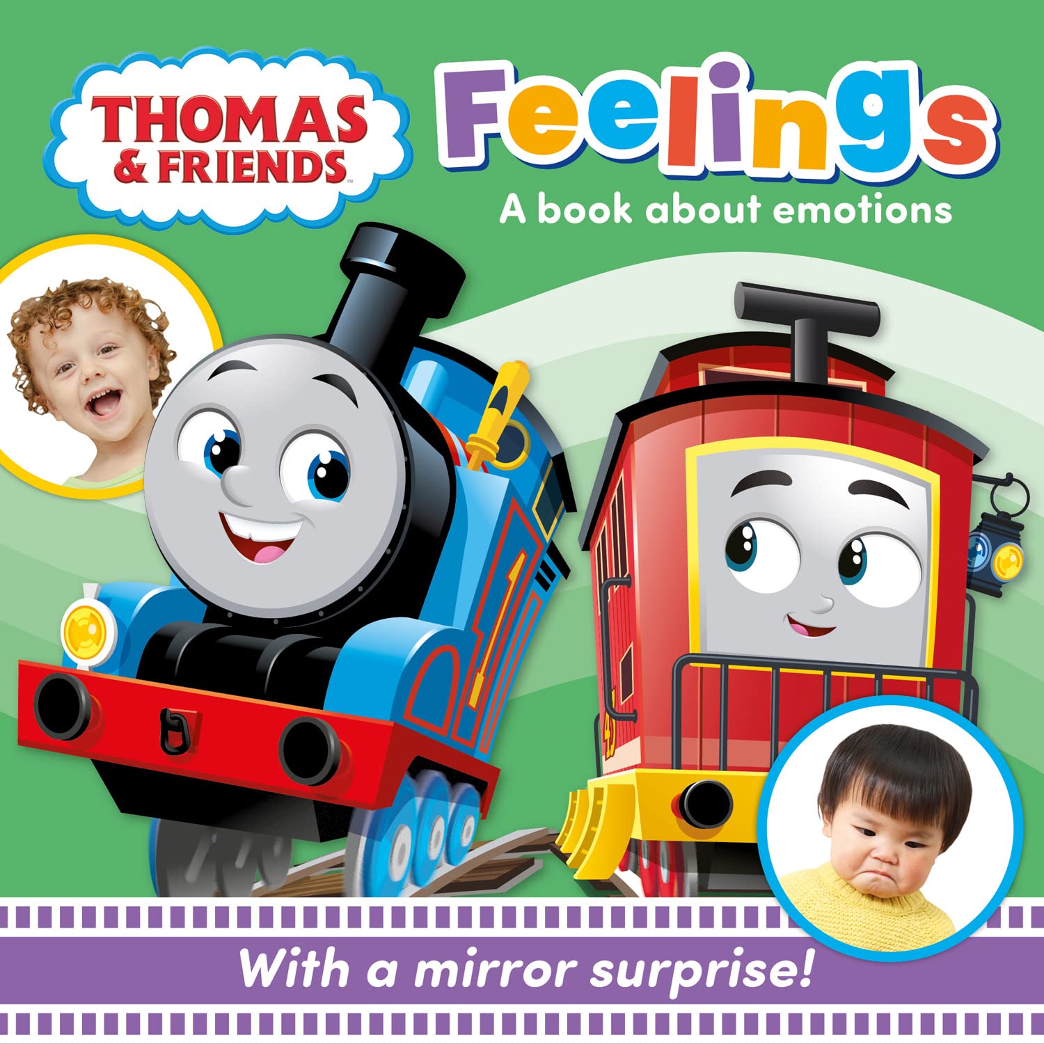 Thomas & Friends - Feelings Mirror Board Book - Emotions Educational Book for Kids