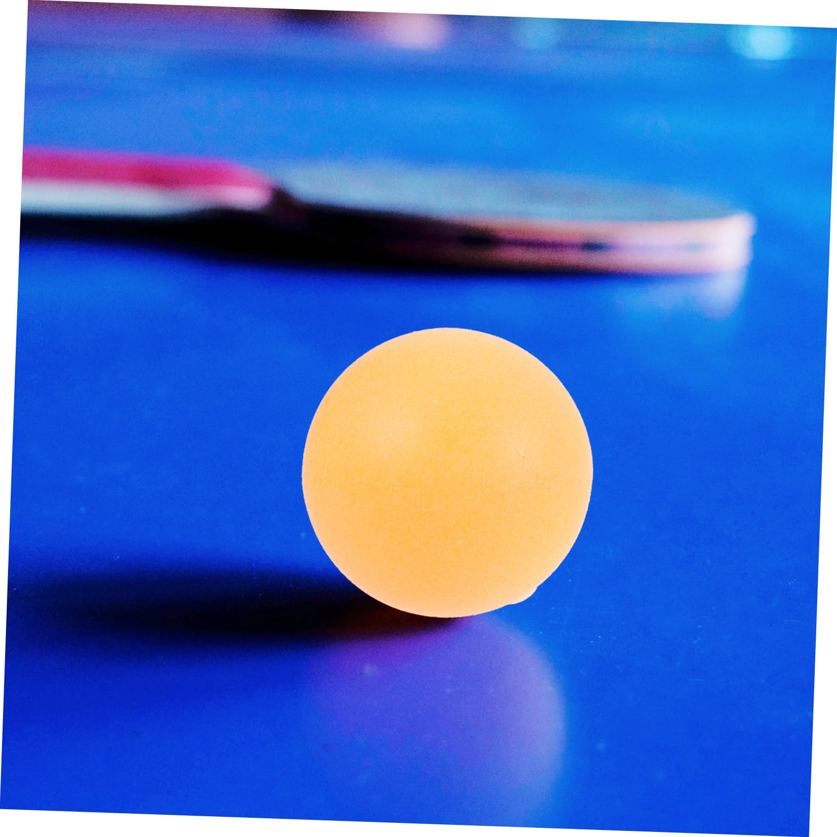 Toyvian Tischtennisbälle Zum Stanzen Pongbälle Indoor Übungspongbälle Tischtennisbälle Hohle Pongbälle Gestanzte Pongbälle Große Praktische Pongbälle Kieselgel