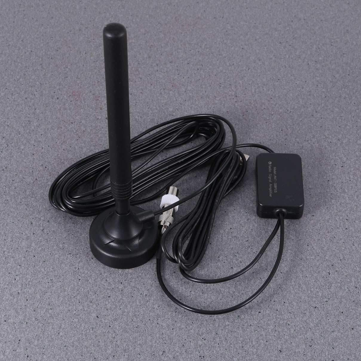 Lurrose Améliorée Ant Plus pour Maison Antenne Durable et Compacte et Noir