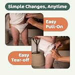 Naty FreeMovers Pull Up Training Pants, Size 4, 2T-3T, (18–33 lbs), 22 Ct. | For Sensitive Skin, Hypoallergenic Potty Training Underwear, Up to 12 Hours Leak Protection, Fragrance-Free, Stretchy comfort