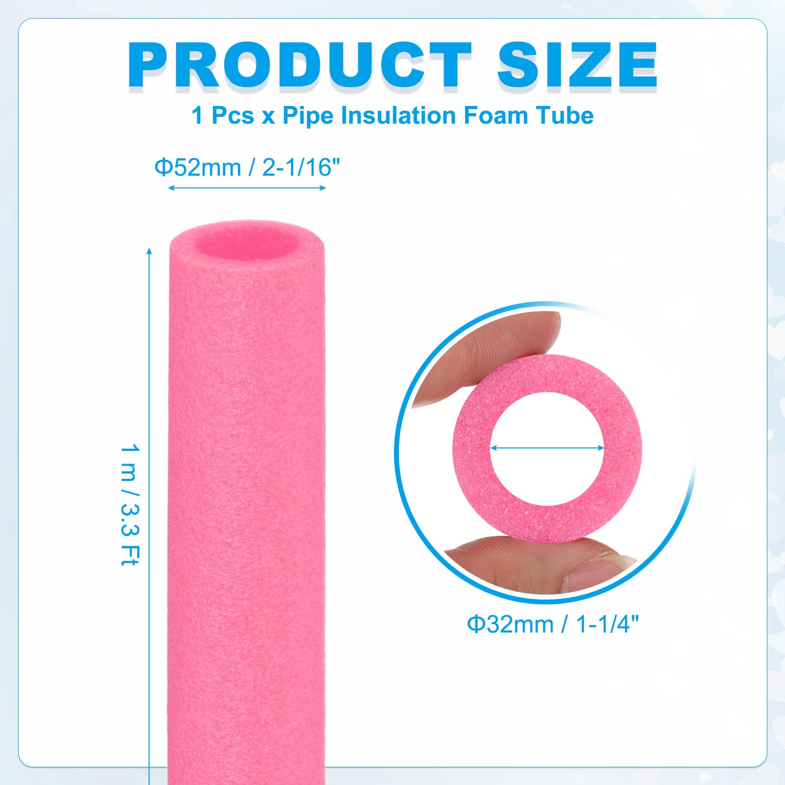 PATIKIL Pipe Insulation Foam Tube - Image 2