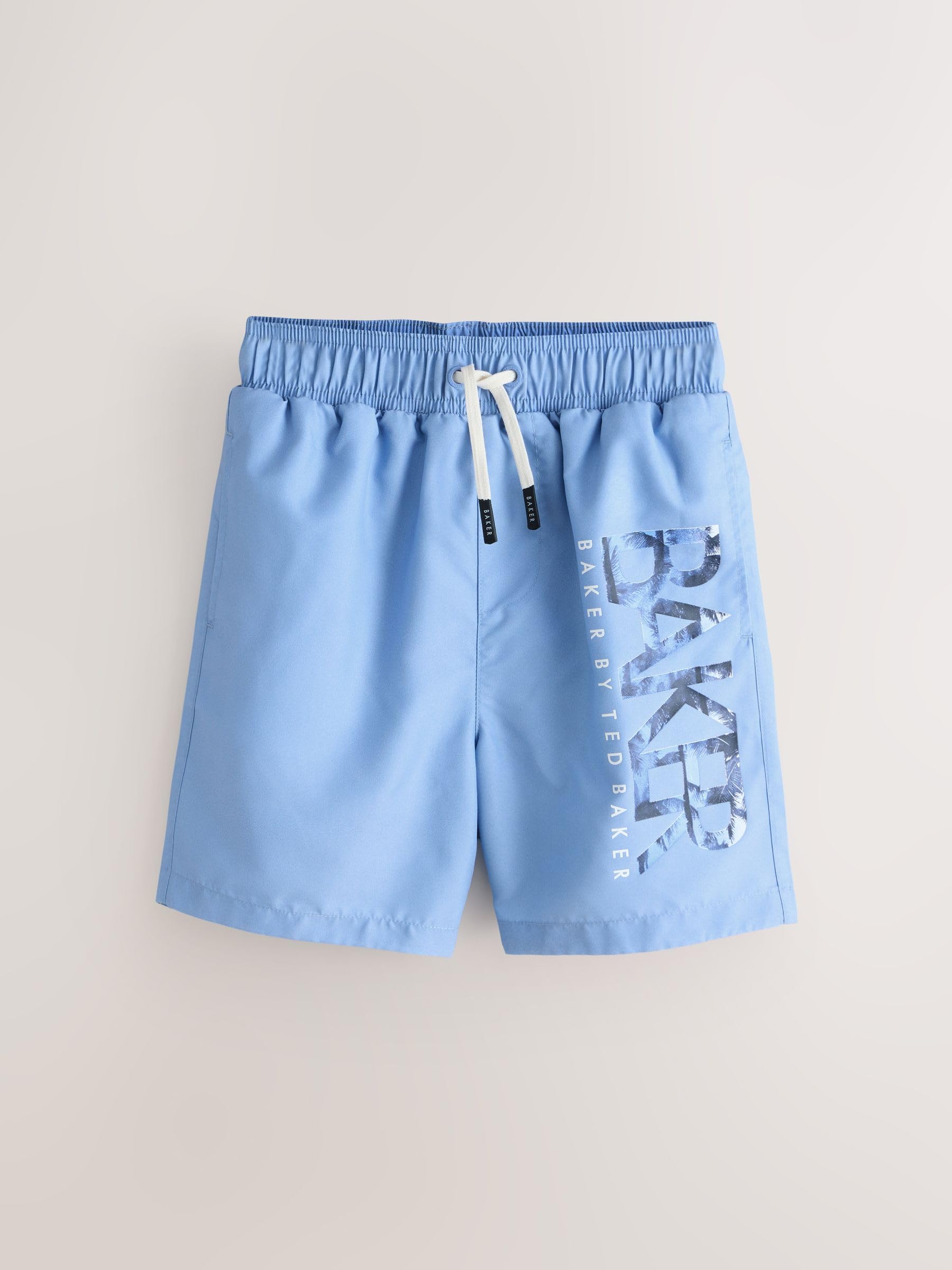 Garçon Short de Bain, Lot de 2 | Coupe standard, Taille mi-haute, Cordon de serrage