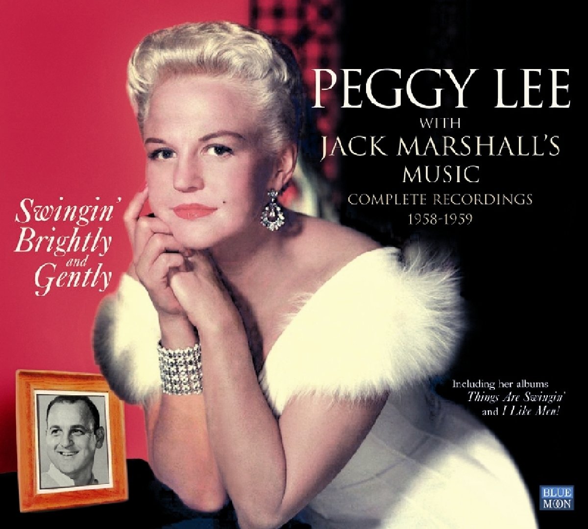 Swingin' Brightly and Gently · Peggy Lee With Jack Marshall's Music (2 LP + 10 Single Tracks on 1 CD) Digipack