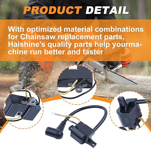 Miniatura 5 de Módulo de bobina de encendido Fit Hus 61 66 162 266 motosierra estilo antiguo 501516201