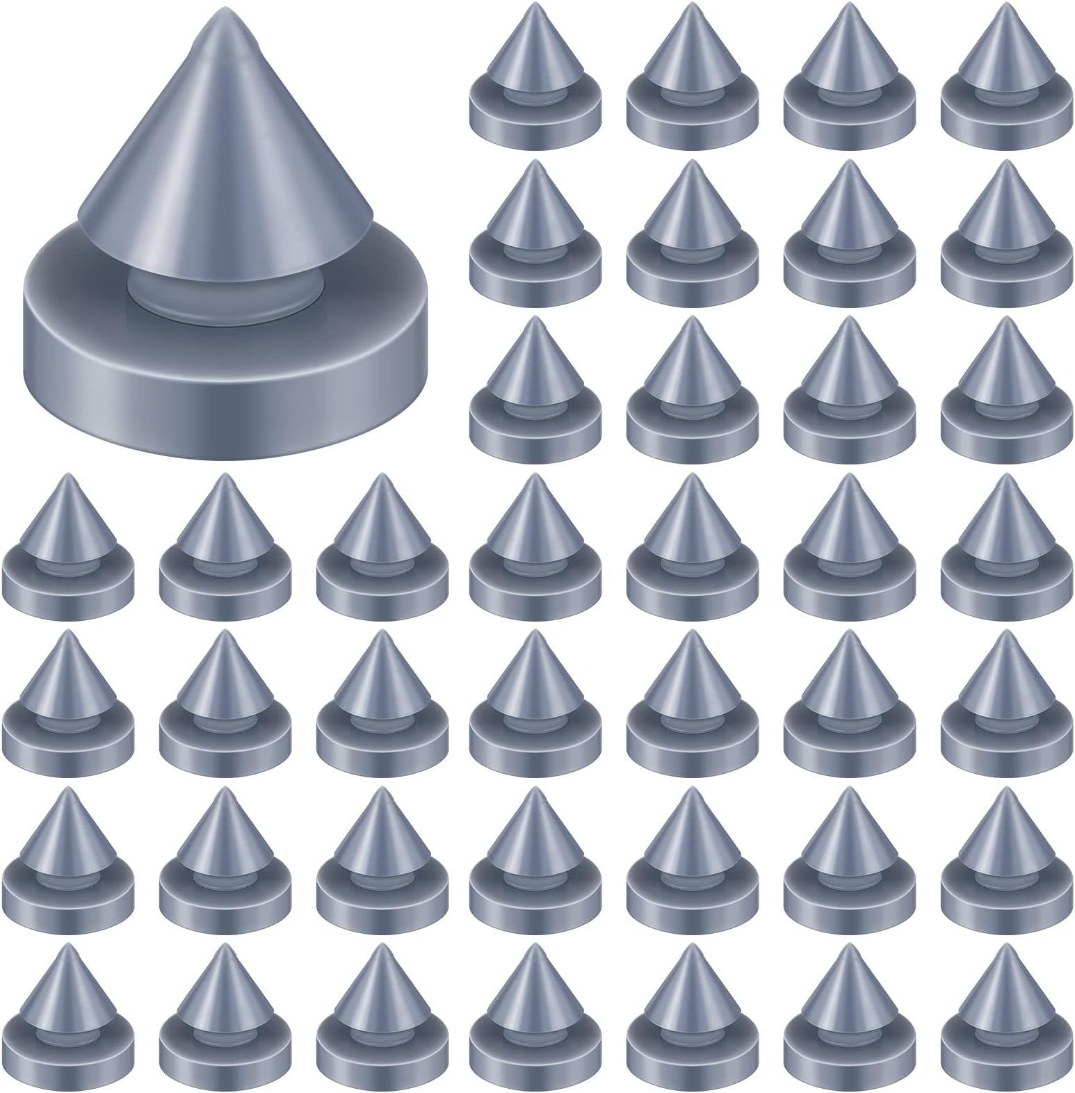 HushBumps UltraQuiet Bumpers for Interior Doors 3Pack. Delivers