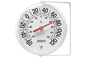 Springfield Easy-Read Thermometer for Indoor and Outdoor Use
