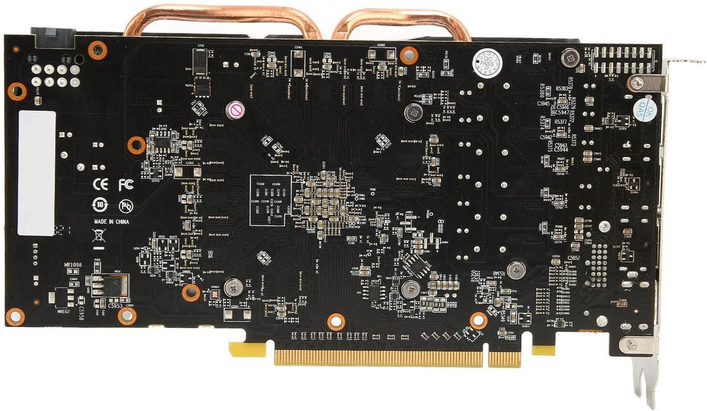 Sxhlseller Scheda Grafica GDDR5, Scheda Grafica RX 580 a 256 Bit, Scheda Grafica di Gioco da 8 GB, con 2 Ventole di Raffreddamento per Lediting di Immagini Video CAD Cam 3D Riproduzione di Giochi Sxhlseller Scheda Grafica GDDR5, Scheda Grafica RX 580 a 256 Bit, Scheda Grafica di Gioco da 8 GB, con 2 Ventole di Raffreddamento per Lediting di Immagini Video CAD Cam 3D Riproduzione di Giochi