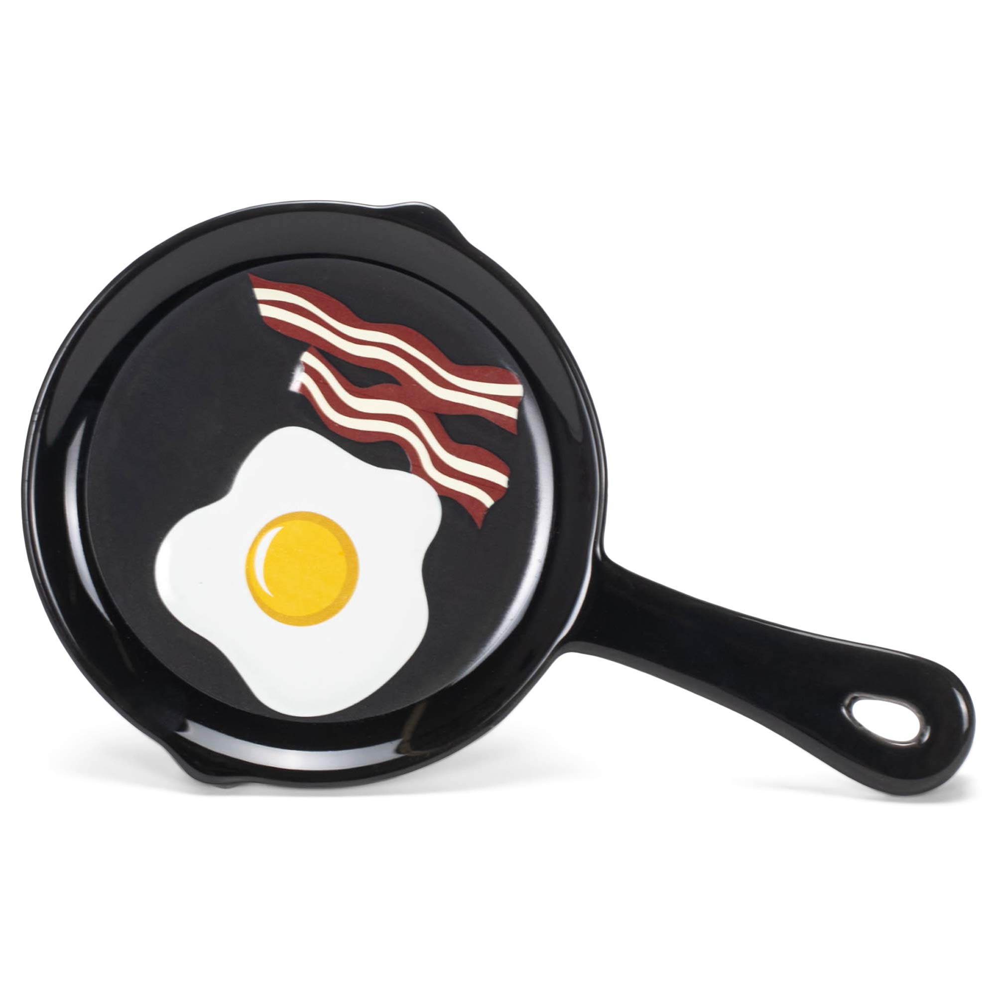 DII Bacon and Eggs Spoon Rest Ceramic 8 3/4" Long