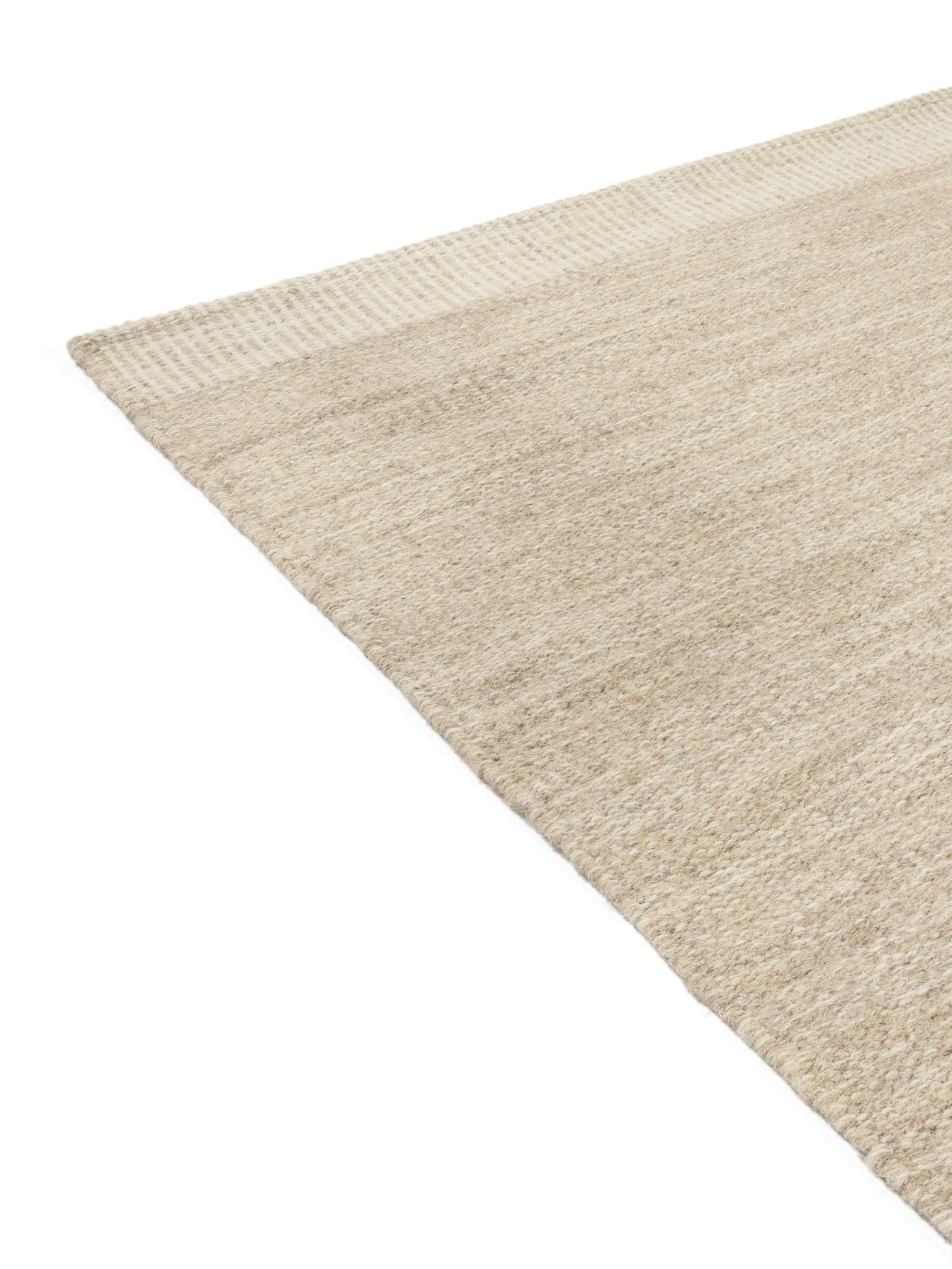 RugVista Serafina, Tapis, 250 x 300 cm, Rectangulaire, Poil Ras, Salle de séjour, à Manger, Chambre, Nettoyage Sec Seulement, Certifié Care & Fair, Beige