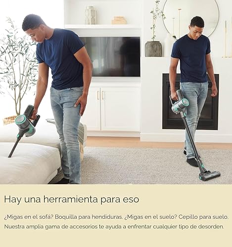 Miniatura 5 de Wyze - Aspiradora inalámbrica S con potente succión de 20 Kpa, barra ligera con filtro HEPA, potente motor sin escobillas de 300 W, tiempo de