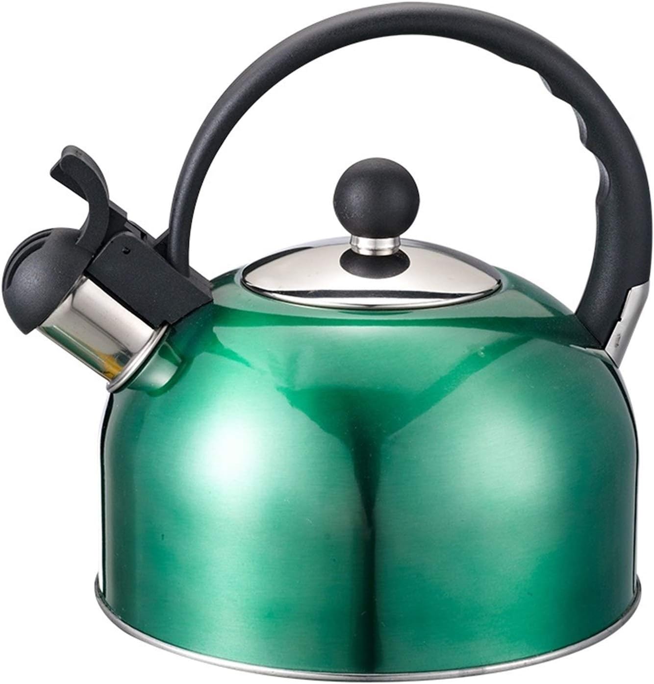 Whistling kettle for gas stove broth 2.2L stainless steel