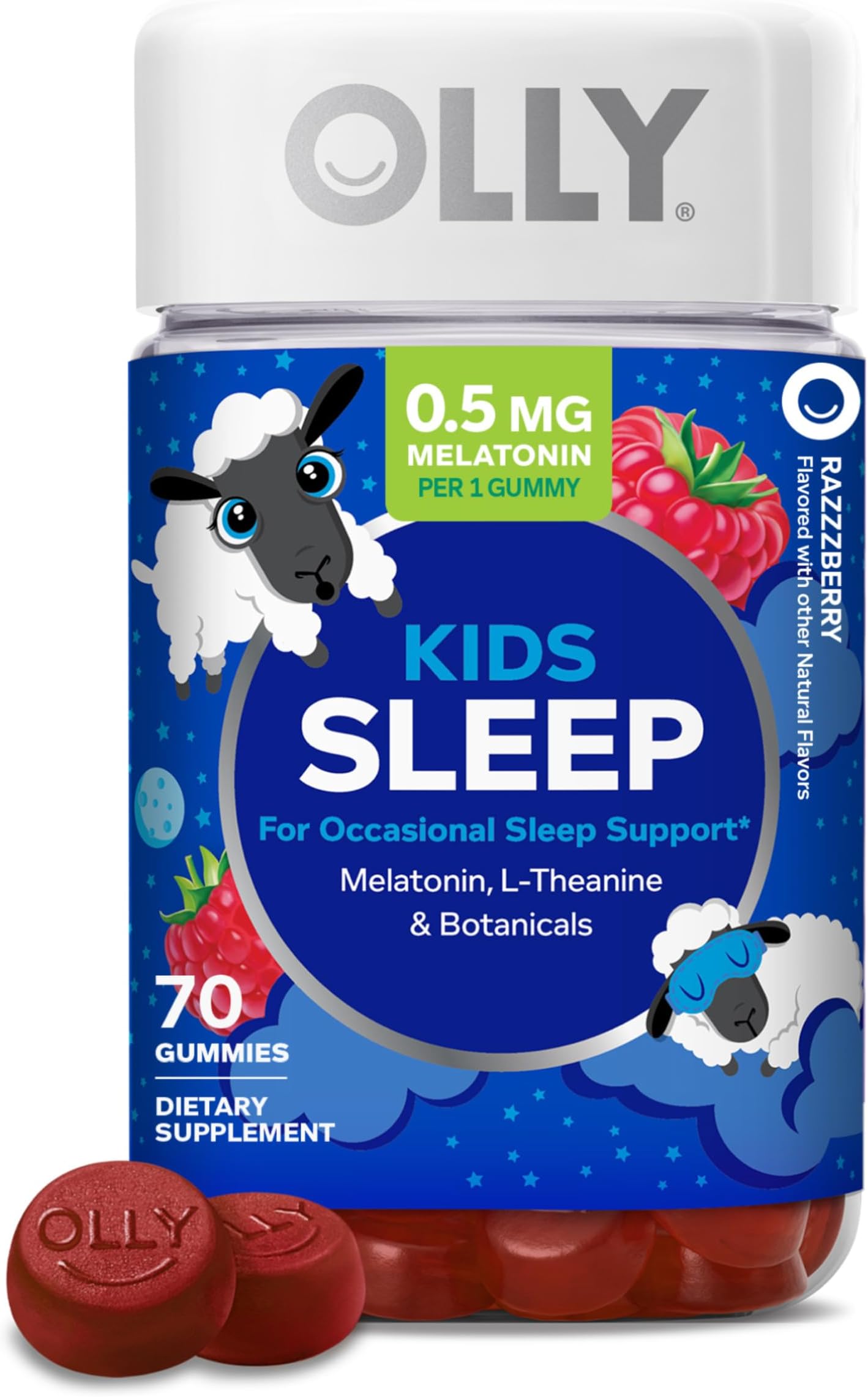 Kids Sleep, Occasional Sleep Support,* 0.5 mg Melatonin - 70 Count