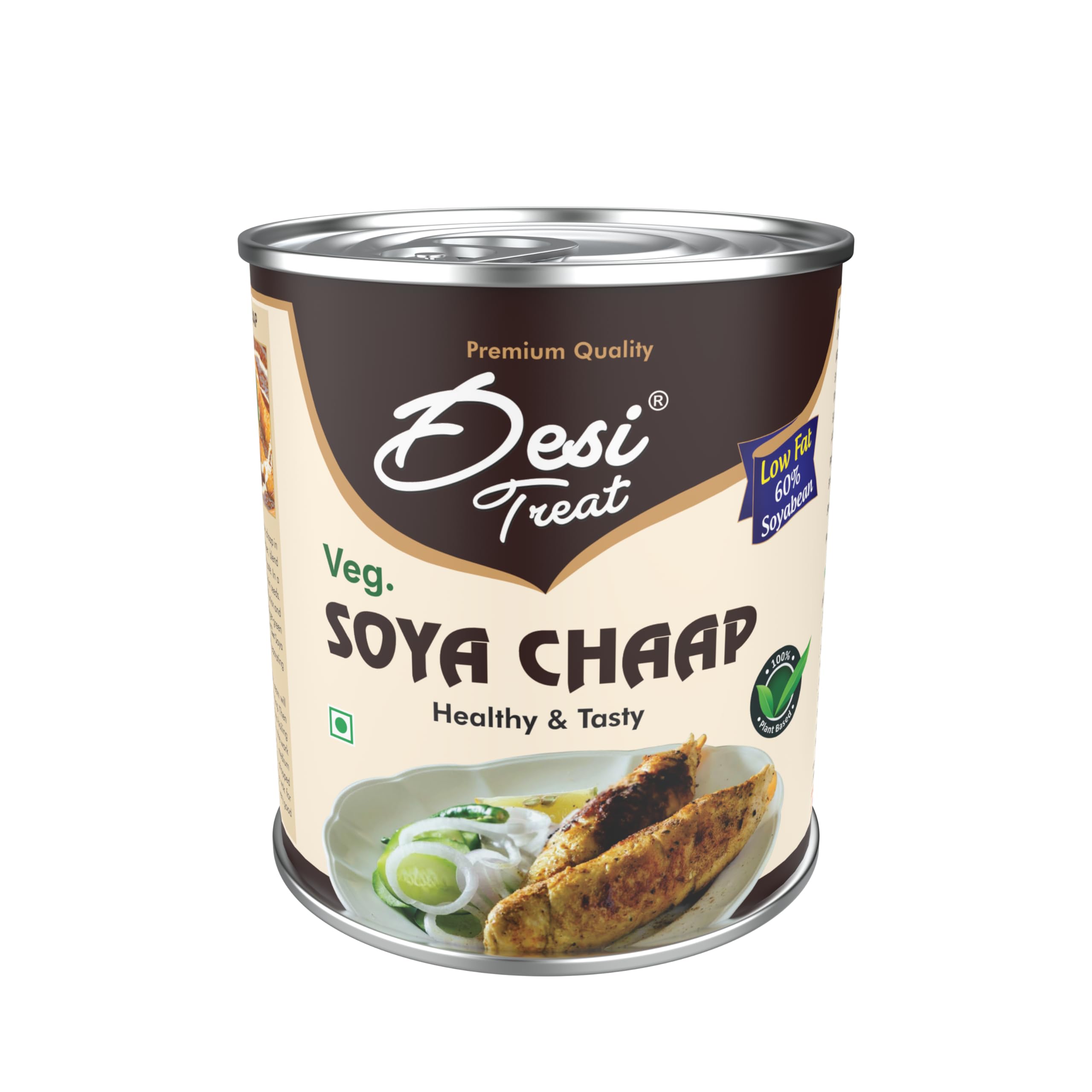 Desi Treat Veg Soya Chaap - 800G