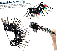 Vista 5 de Herramienta de empuje de extracción de terminales 76pcs para kit de conector de terminal de cable universal removedor