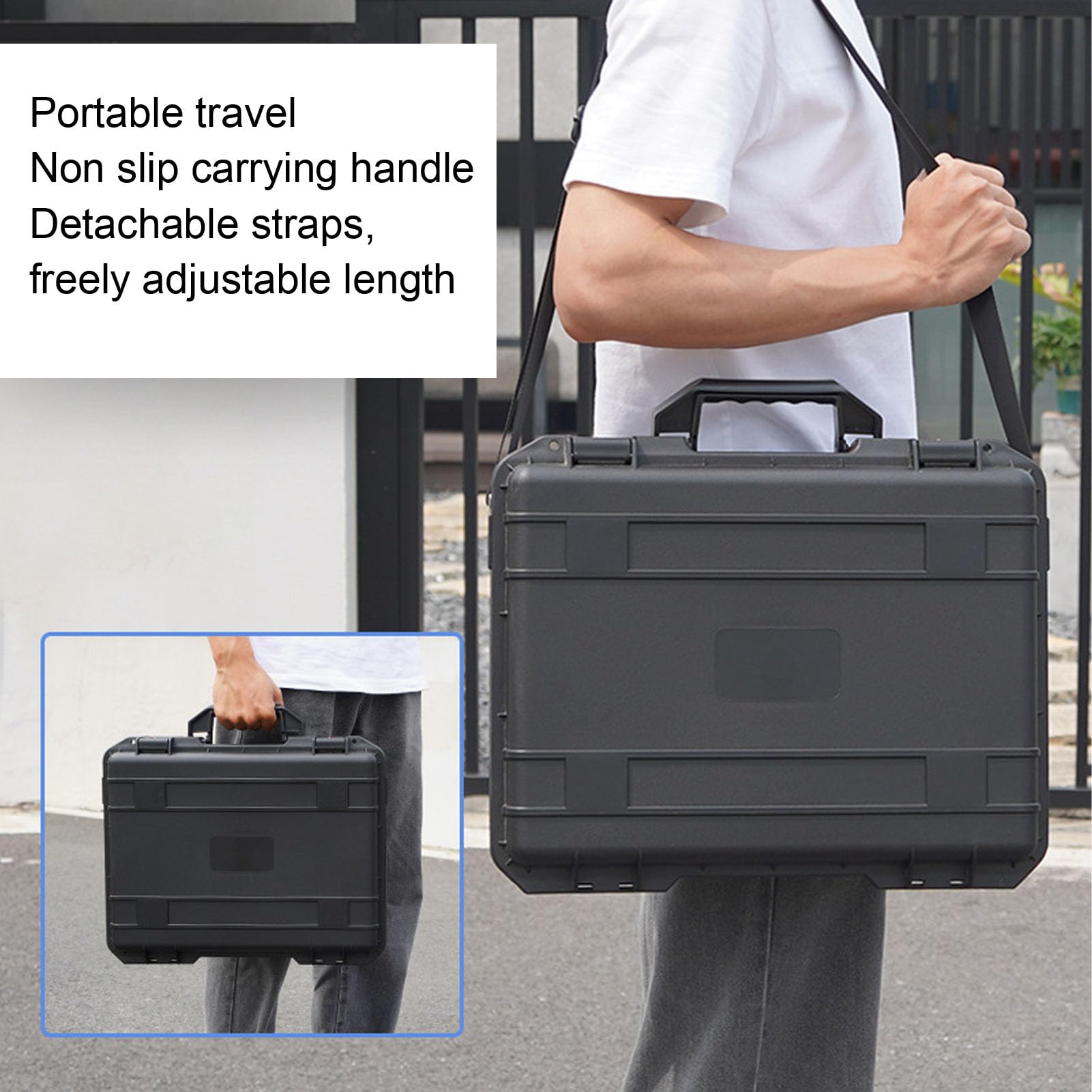 Custodia Rigida Impermeabile per Droni Antiurto per Accessori Drone Avata 2, Custodia Rigida di Grande capacità per Viaggi con Droni, per Piloti di Professionisti