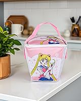 Vista 5 de Sailor Moon Merch - Lonchera aislada para hombres y mujeres, 8 pulgadas