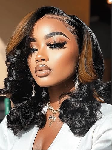 Nadula Bye Bye Knots Glueless Caramel Blonde Highlight Body Wave