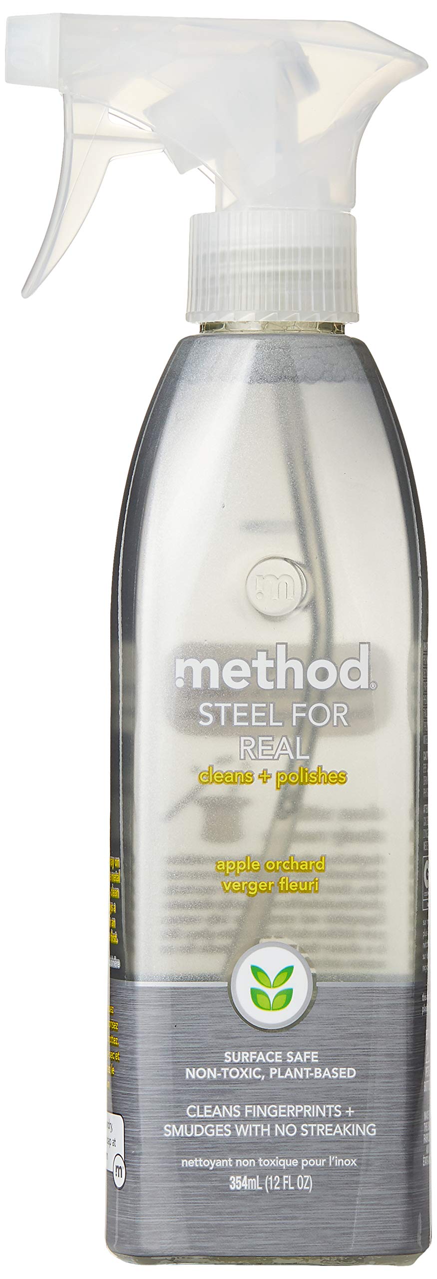 Method Home Care Products 340,2 gram in acciaio INOX detergente e lucidante 00084 (confezione da 1)