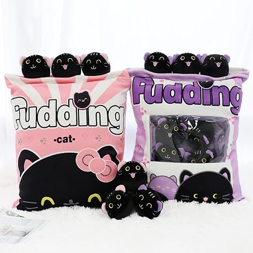 Miniatura 51 de Almohada de felpa de ajolotl, bonita almohada de ajolote con peluches de ajolote, bolsa de muñecas de animales de peluche de ajolote, regalo de 6