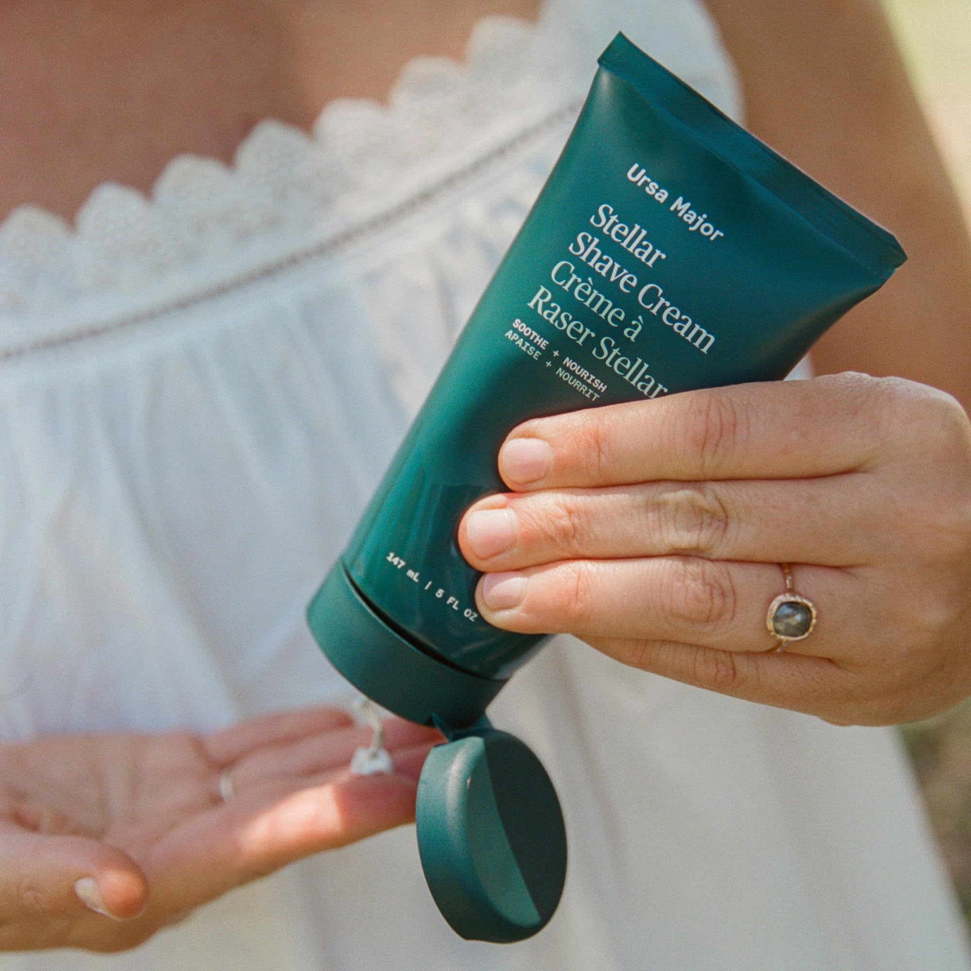 Ursa Major Natural Shave Cream | Non-irritating, Vegan and Cruelty-Free | Formulated for Men and Women | 5 ounces