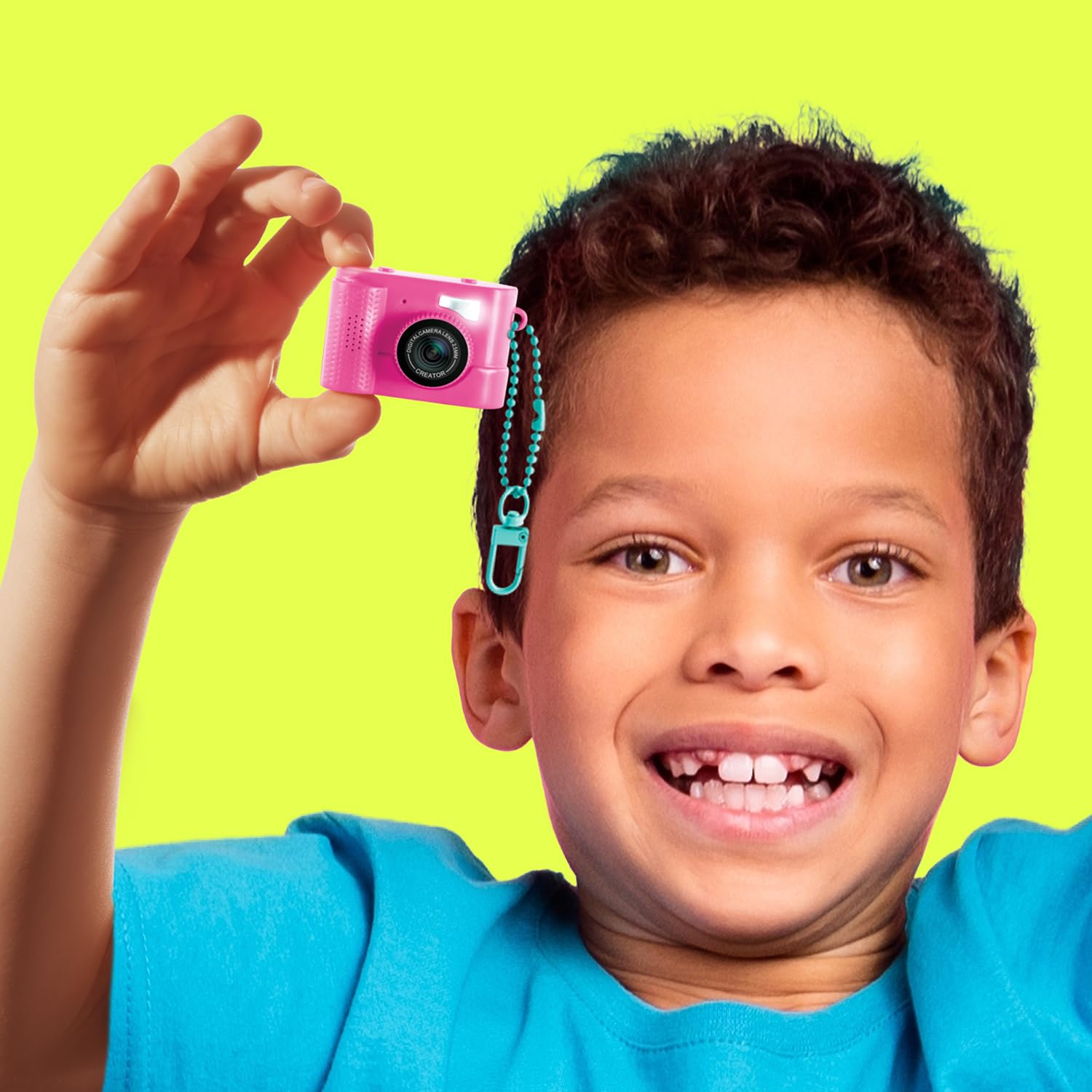 Canal Toys – Photo Creator – Appareil Photo et Vidéo Numérique Mini Cam' – Compact - avec Porte-clé et Carte SD 1Go Inc
