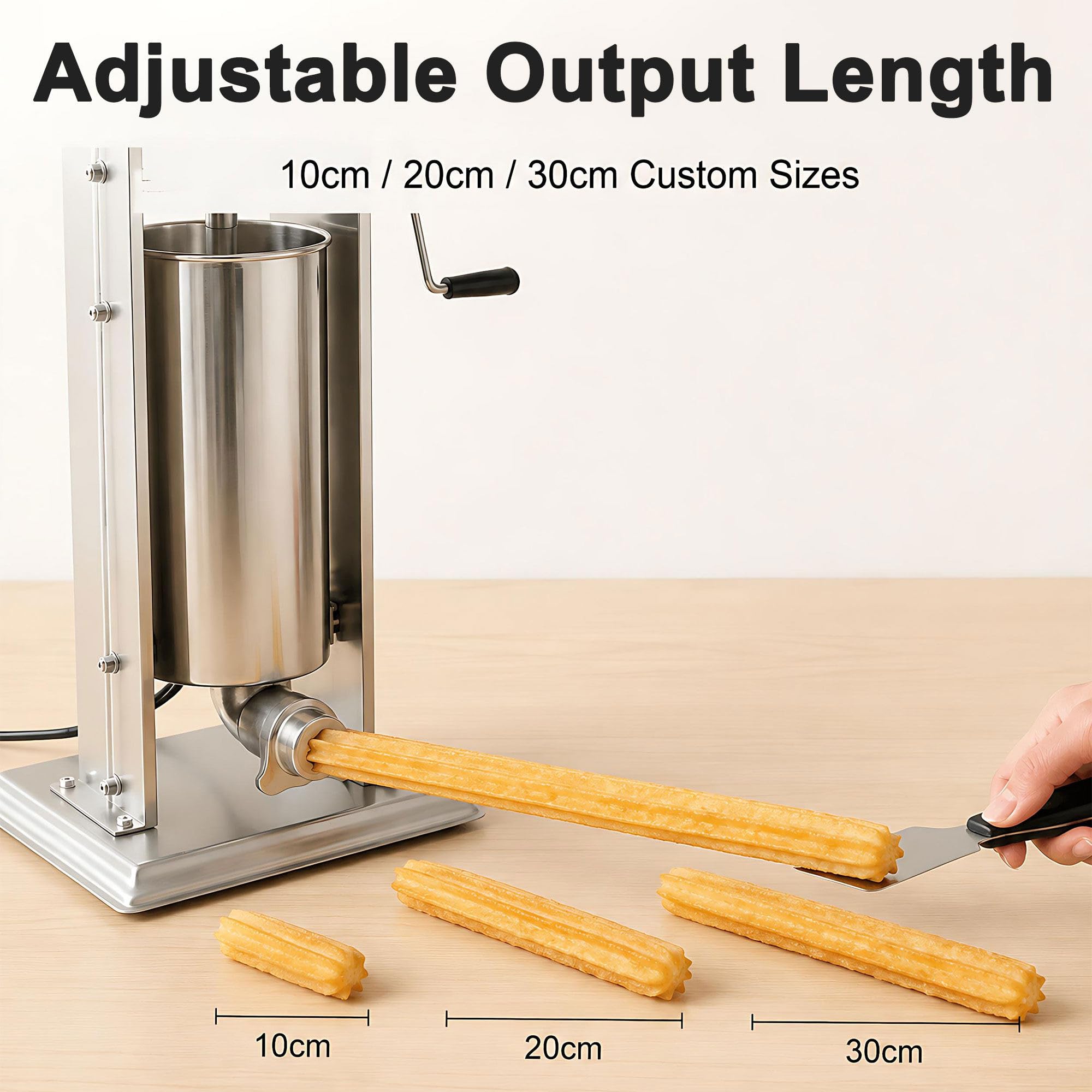 Insaccatrice Verticale 3/5/7L Acciaio Inox 304, 5 Tubi, Doppia velocità 15LB~7L | In dotazione con tubi di ricambio e coperchio protettivo, pronto all'uso fin dalla prima apertura.