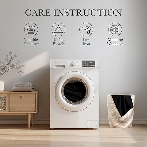 Miniatura 8 de PONY DANCE Paneles de cortinas opacas cortas para ventana de 40 pulgadas de largo, cortinas con aislamiento térmico para dormitorio, armario,