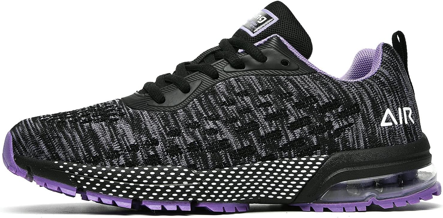 GANNOU Women's Athletic Running Shoes Fashion Sport Gym Jogging Tennis Fitness Sneaker US5.5-11