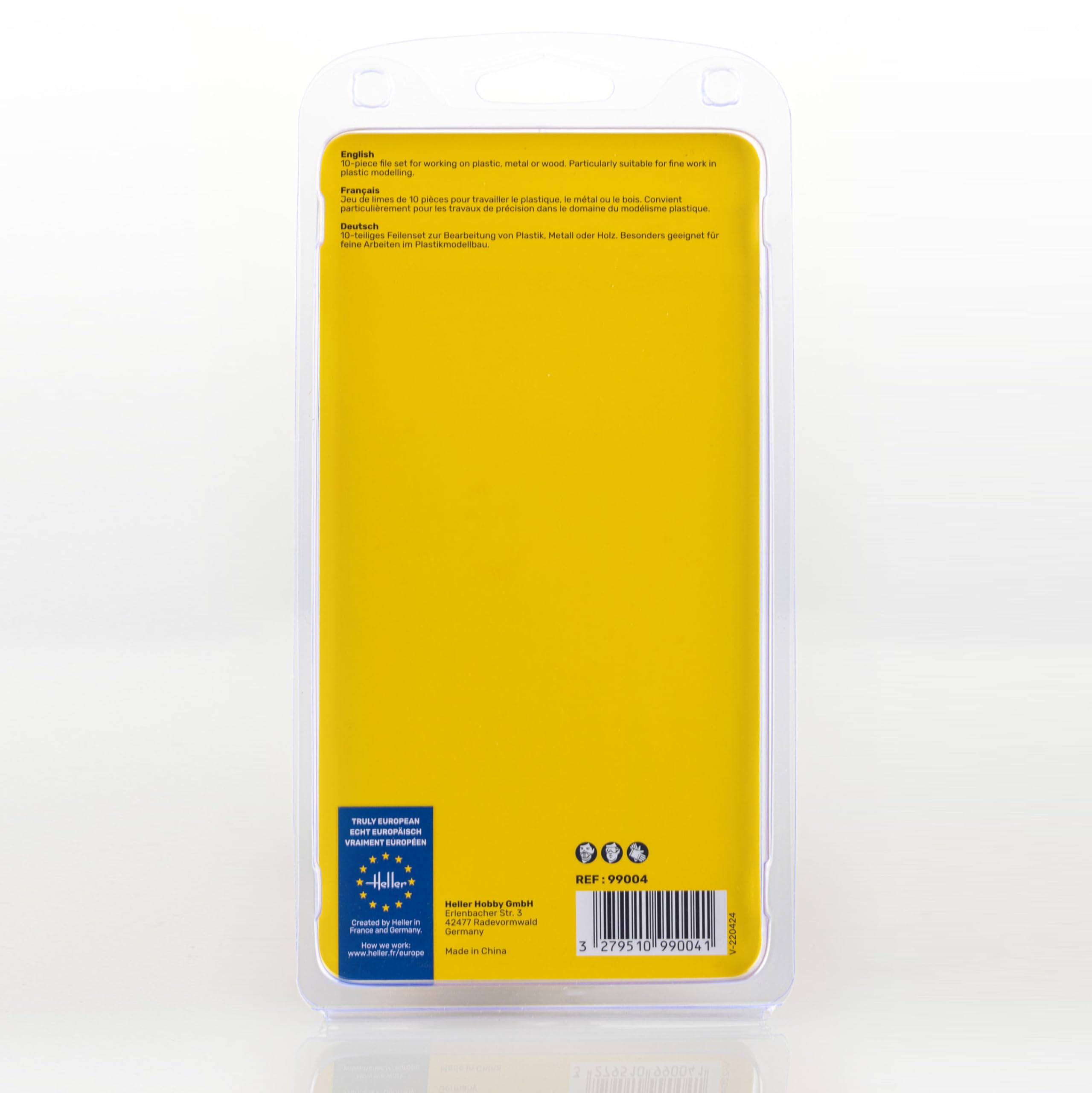 Heller 99004 Needle File Set (10 Pieces), multicoloured - Image 2