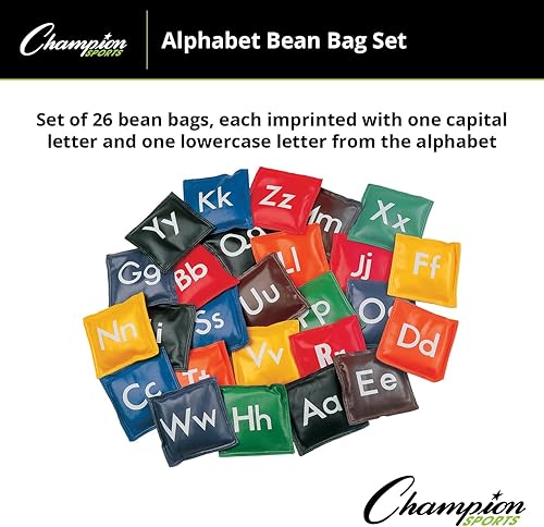 Miniatura 5 de Champion Sports 5inch alfabeto Bean Bag Set