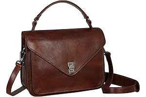 HESHE Leather Shoulder Bag: Stylish and Versatile Handbag for Women