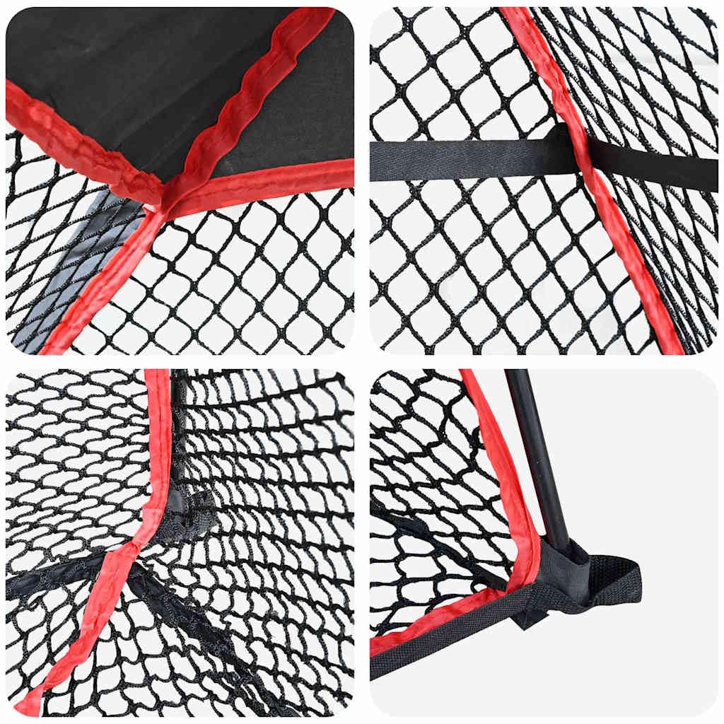 vidaXL Ayuda de Entrenamiento de Golf Negro 314 x 150 x 206 cm, Logra Progreso con Esta Ayuda de Golf Duradera, Entrenar al Aire Libre y refinar Tus Habilidades.