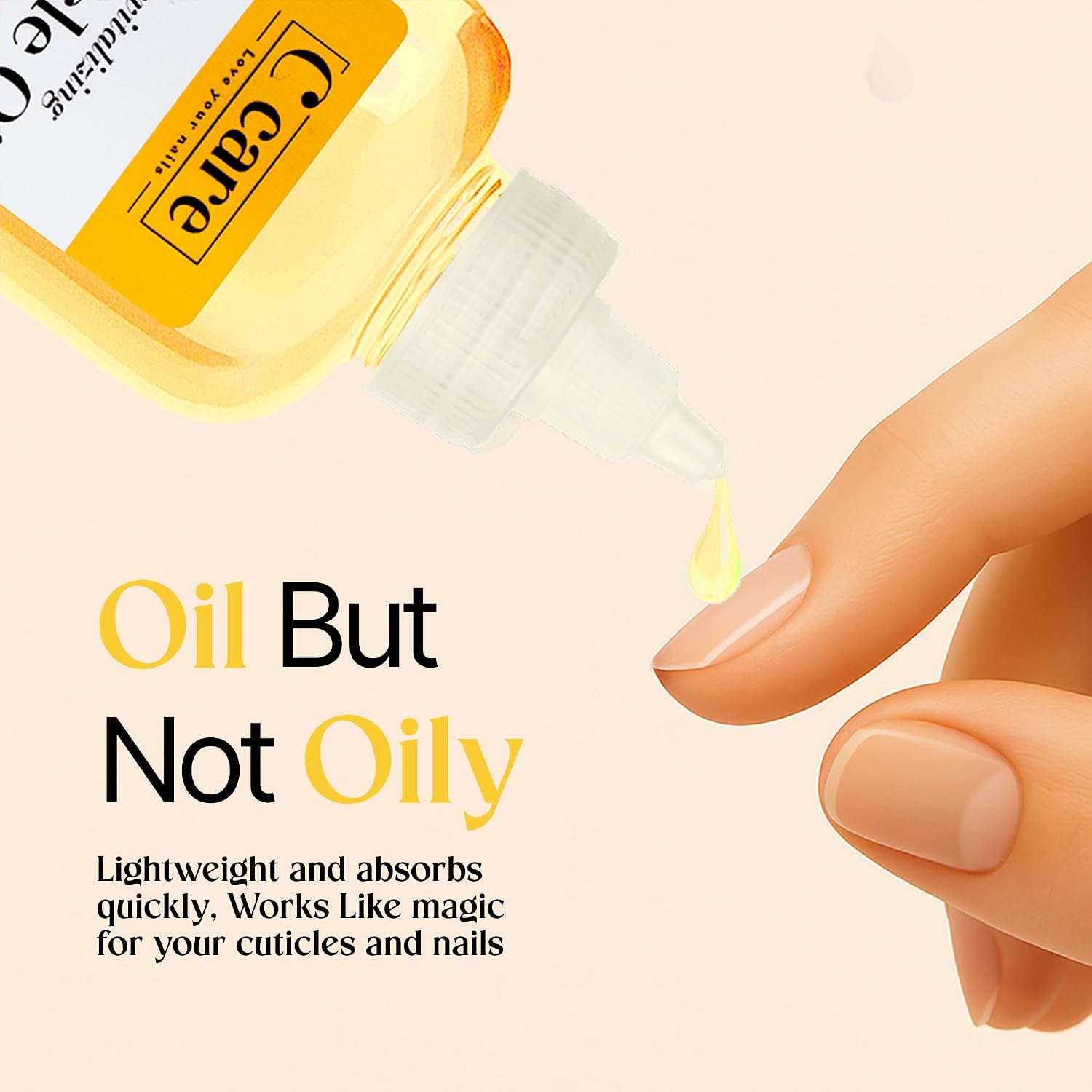 C CARE Milk and Honey Cuticle Oil For Nails - Repairs Cuticles Overnight - Moisturizes and Strengthens Nails and Cuticles - 8 oz image 4