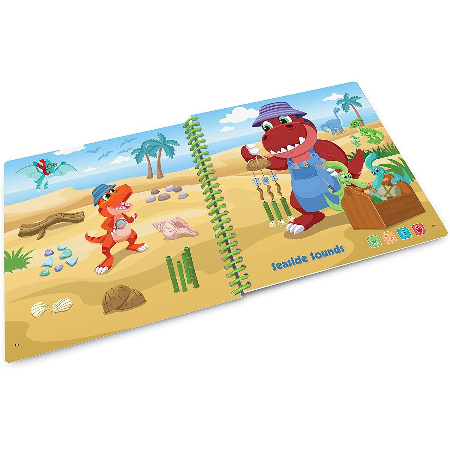 LeapFrog LeapStart prescolare (Livello 1) Libro delle storie: Anatra, T-Rex! - Un conteggio di The Ugly Duckling (Versione inglese) (80-482700)