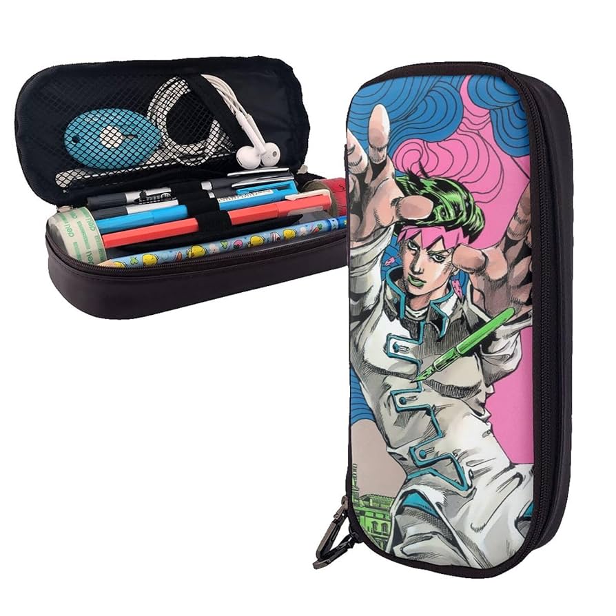 ジョジョ　岸辺露伴　ROHAN's　ペンケース 岸辺露伴 ROHAN's レザーペンケース | ジョジョの奇妙な冒険