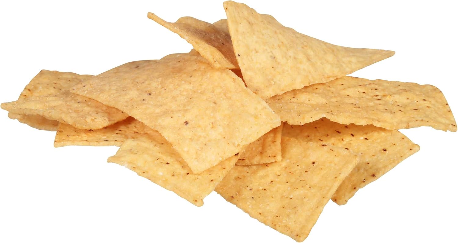 Green Mountain Gringo Organic White Corn Tortilla Strip, 8 Ounce - 12 per case.12