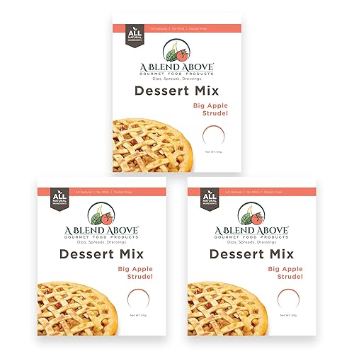 A Blend Above Big Apple Strudel No-Bake Dessert Mix, 3