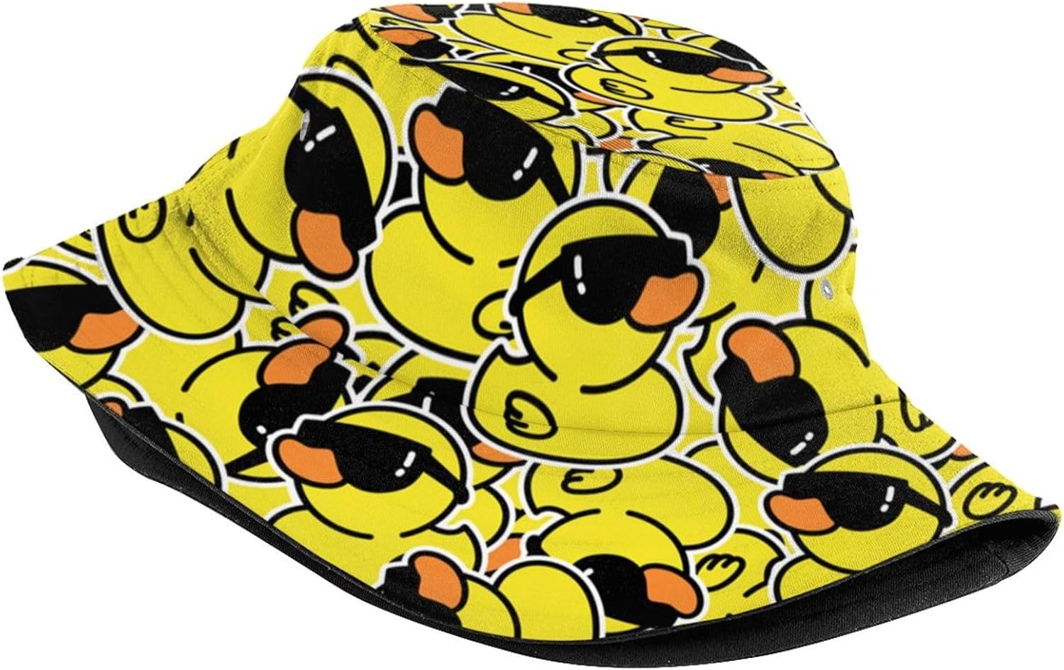Bucket Hat Funny Duck Fisherman Hat Travel Beach Sun Hat Outdoor Cap for Men Women Adults - Image 5