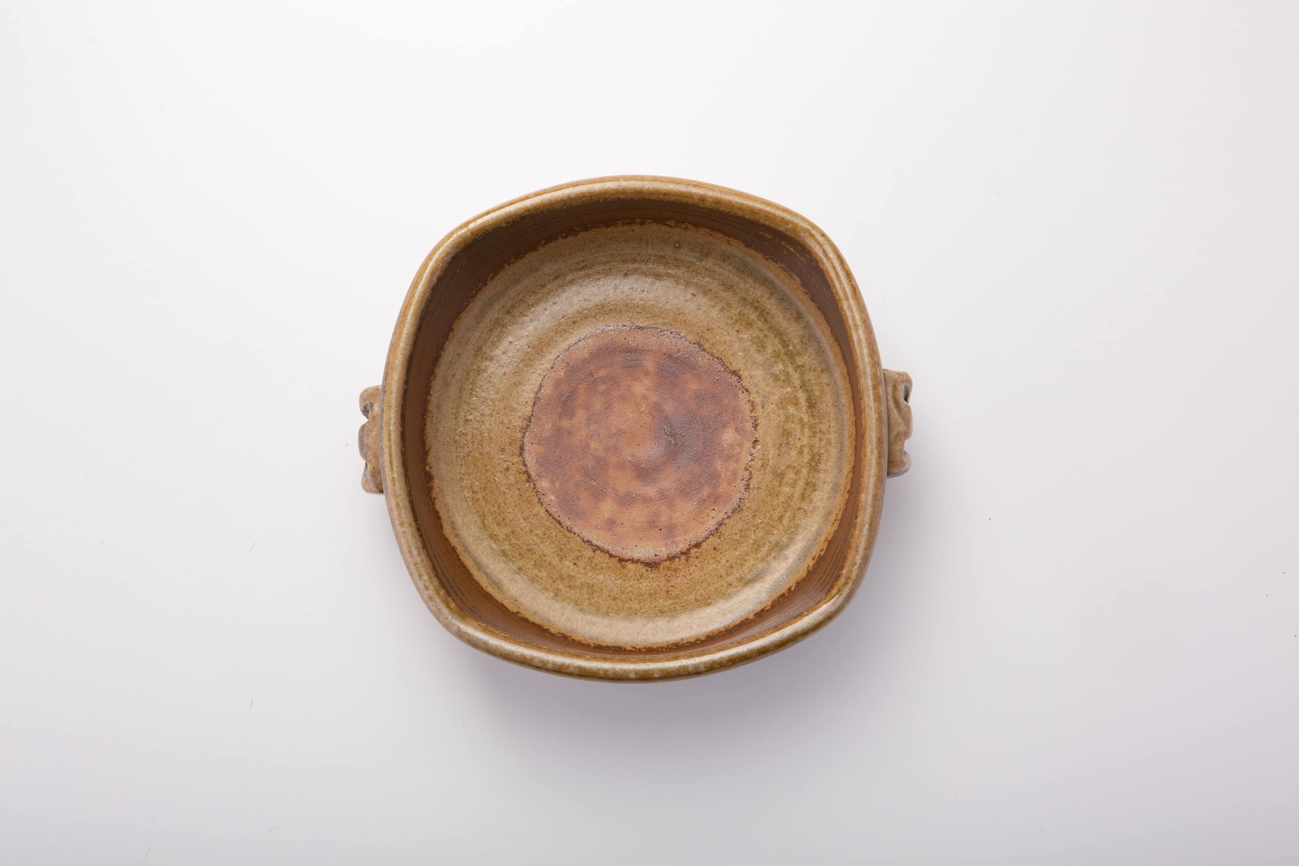 Amazon.co.jp: 備前焼 亜登武窯 ONIBIZEN 耐熱食器 オーブン皿 Sサイズ