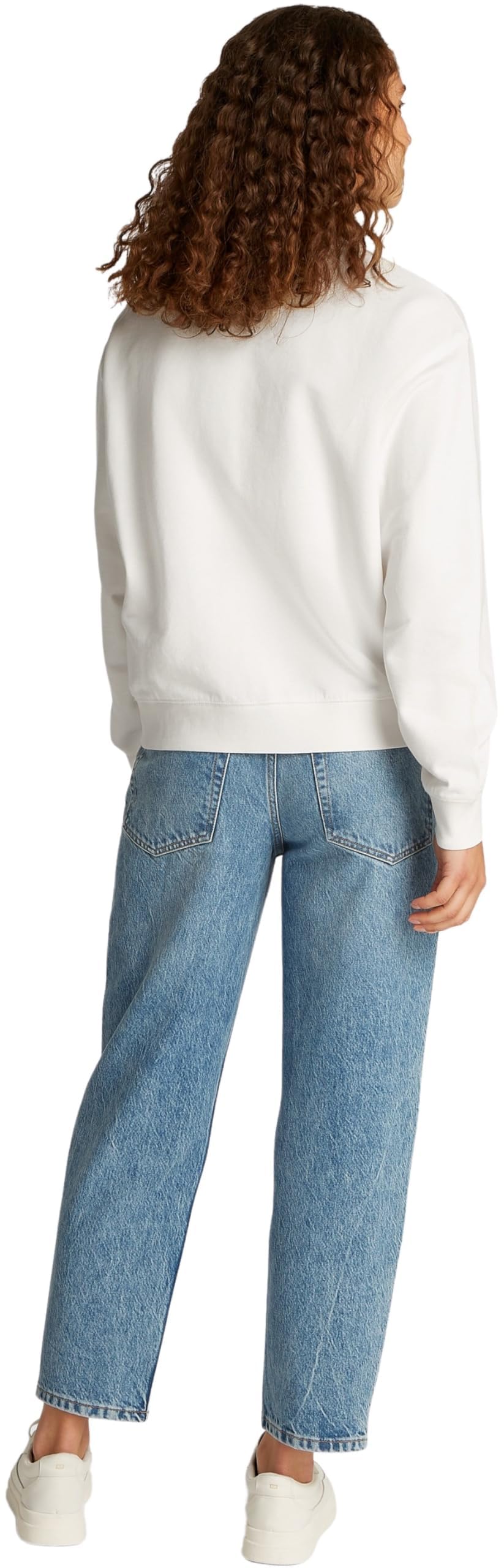 Tommy Hilfiger Reg Script Sweatshirt Ww0ww45430 Sweat à Capuche WW0WW45430 Script REG Femme