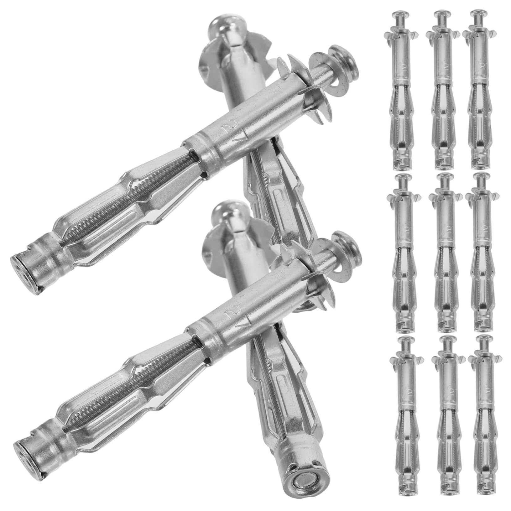 100sätze Hohlwandanker Teilig Wiederverwendbare Metallbefestigungen Für Hohlraum Robust Und Langlebig Für Türen Und Gipskartonwände Vielseitige Lösungen Für Heim Und